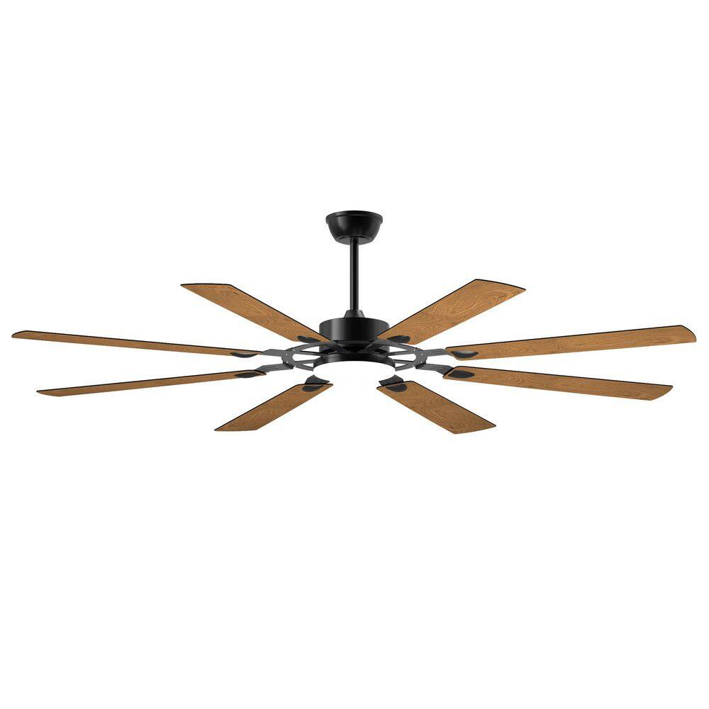 71.7 in. LED Indoor Black Industrial Style Ceiling Fan with 3 CCT and Remote Control price history on PriceWatchPro