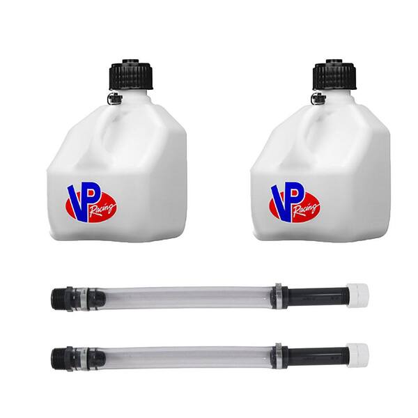 Vp Racing Fuels 3 Gal Racing Utility Jug 2 Pack With 14 Inch Hose Kit 2 Pack 2 X 4172 2 X 3044b The Home Depot