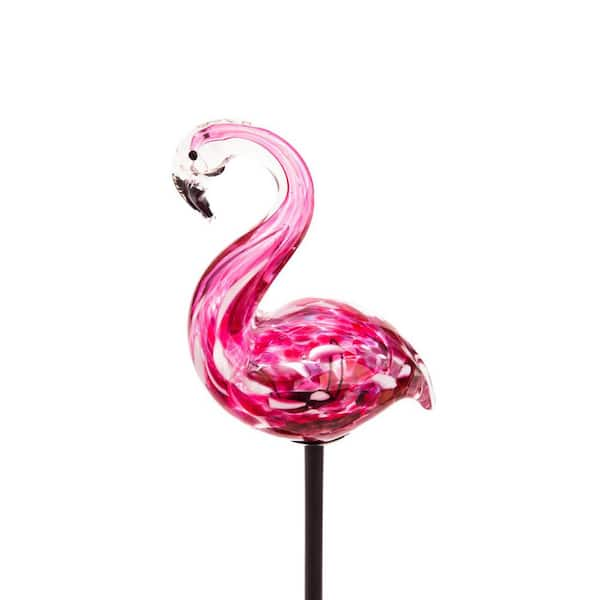 solar flamingo home depot