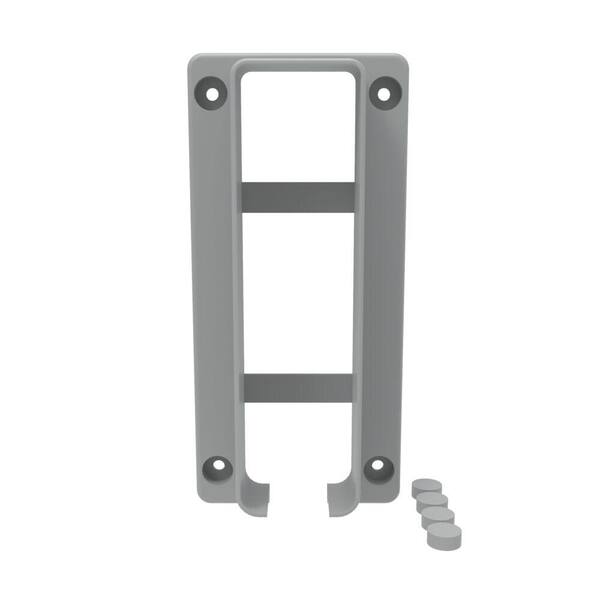 Barrette Outdoor Living Vinyl Fence Transition Post Bracket Gray