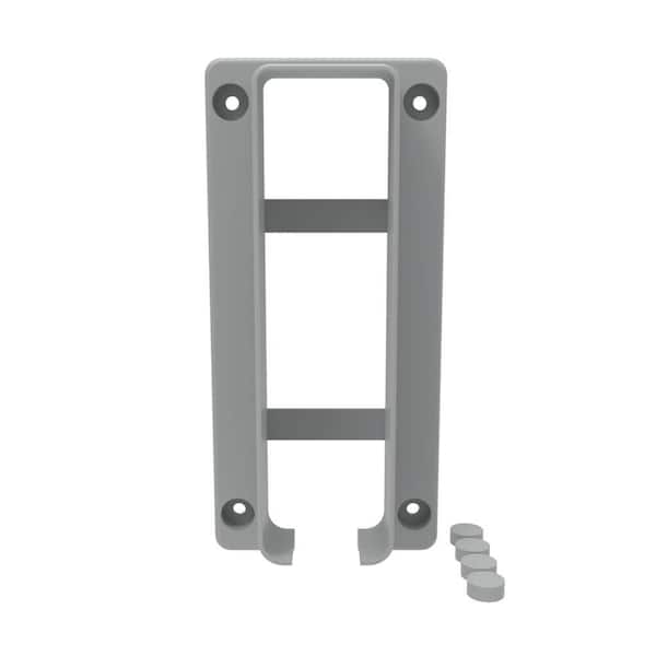 Barrette Outdoor Living Gray Vinyl Fence Transition Post Bracket