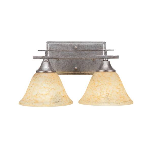 Unbranded Kingston 100-Watt 1-Light Bronze Bowl Mini Pendant Light with Glass Shade