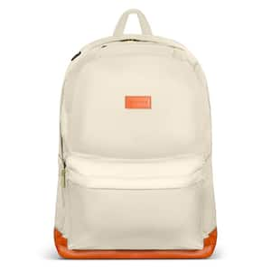 The Everyday Backpack 19 in. Ivory USB-Charging Backpack