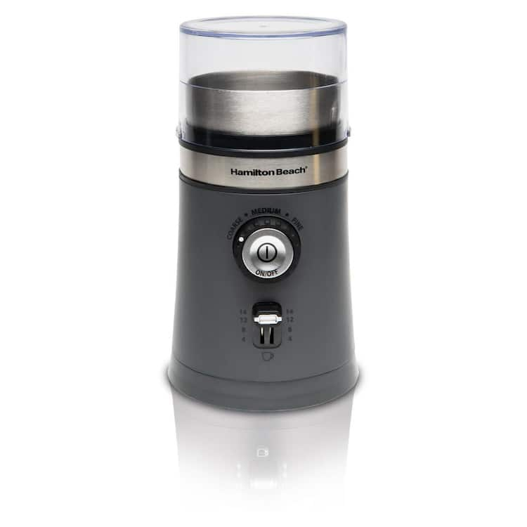 Hamilton Beach Custom Grind 5 oz. Grey Blade Coffee Grinder