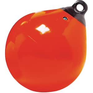 Taylor Made 21 Tuff End Inflatable Vinyl Buoy - Orange