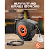 DEWENWILS 50 ft. 14/3 SJTOW 13 Amp Retractable Extension Cord Reel with 3  Grounded Outlets and Lighted Triple Tap HCRA50A - The Home Depot