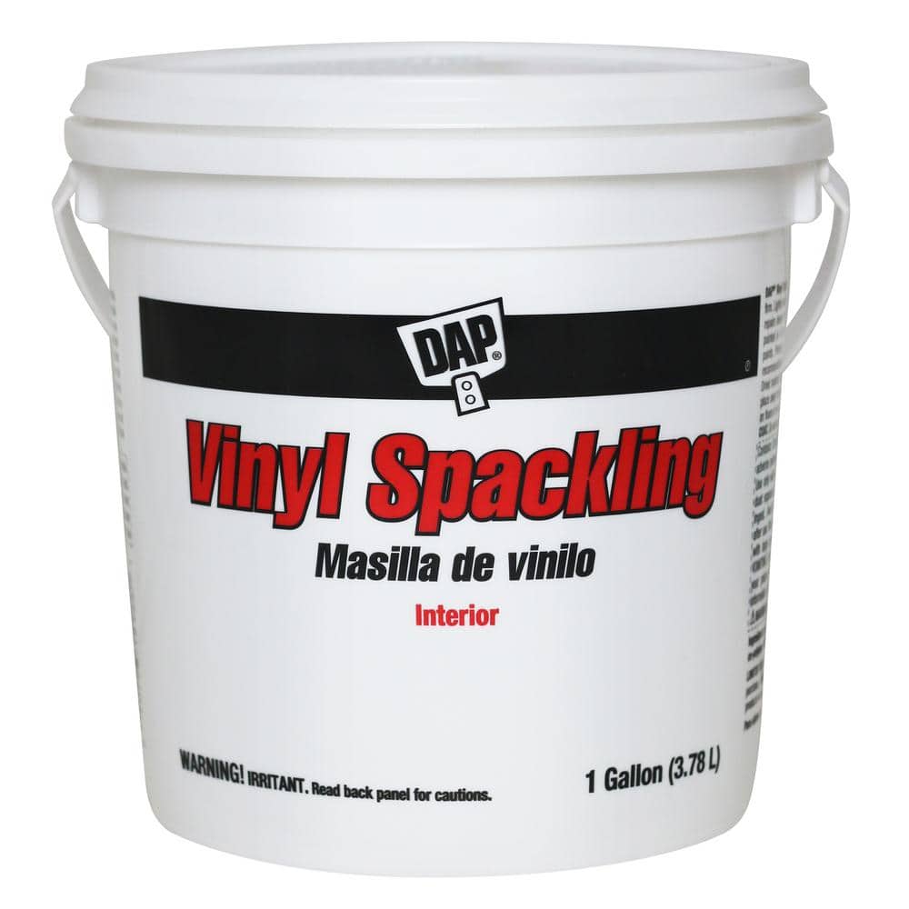 Ready-to-Use 128 oz. White Vinyl Spackling (2-Pack)
