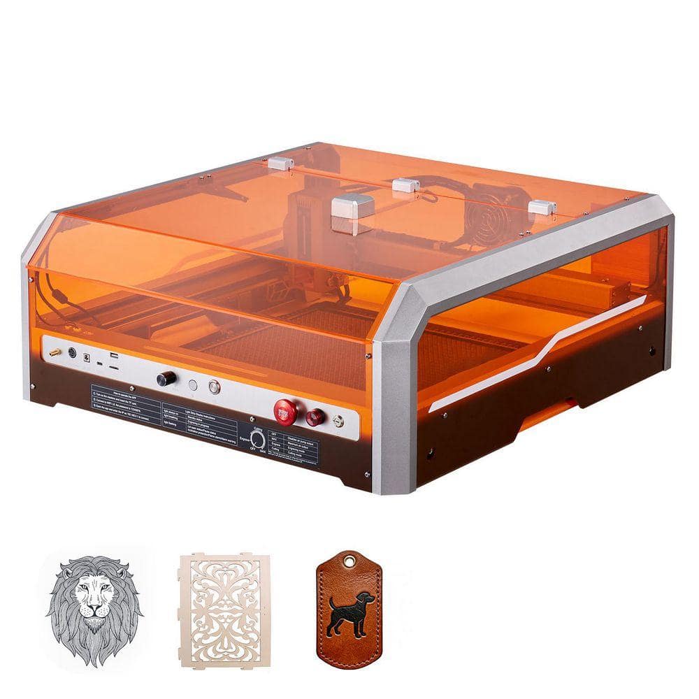 Laser Engraver, 20 W 15.7 x 15.7 in. Laser Engraving and Cutting Machine for Wood, Leather, Glass, Paper