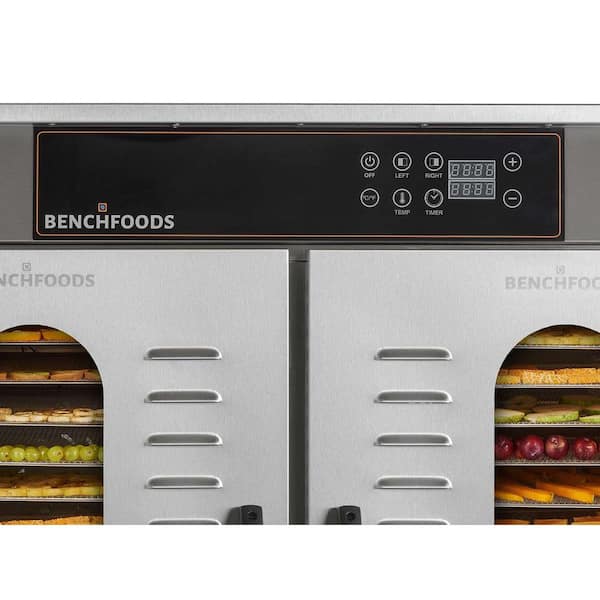 https://images.thdstatic.com/productImages/93505a91-2b53-4127-9d53-d92596f7a701/svn/stainless-steel-benchfoods-dehydrators-32hcud-44_600.jpg
