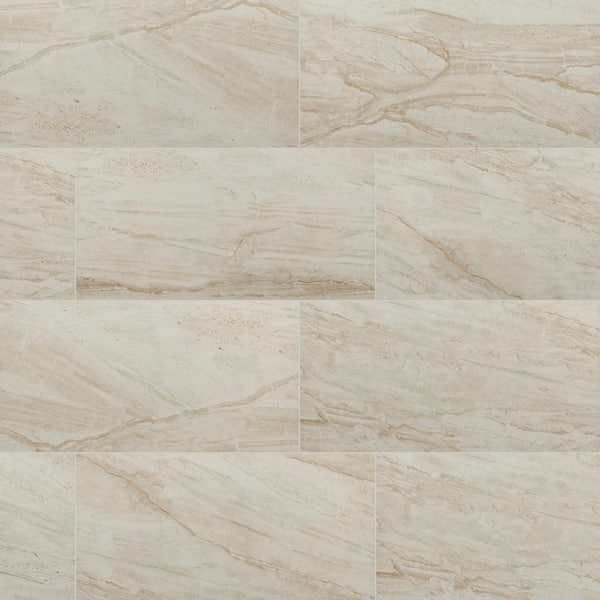 TrafficMaster Take Home Tile Sample - Vigo Beige 4 in. x 4 in. Glazed Ceramic Floor and Wall Tile (0.11 sq. ft.)