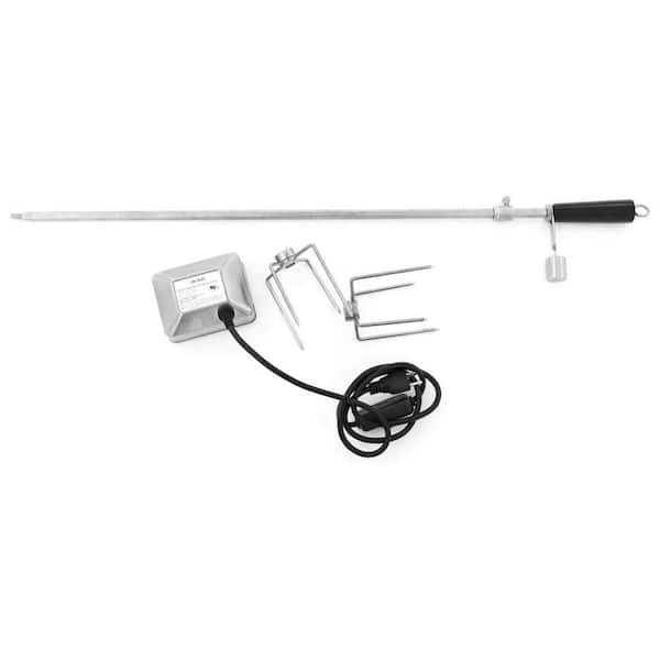 BLAZE GRILLS Rotisserie Kit for 32 in. 4 Burner Gas Grill with Motor and Spit Rod