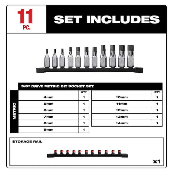 41pc Metric Hex Set
