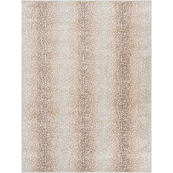 Pablo Camel/Light Gray 9 ft. x 12 ft. Area Rug