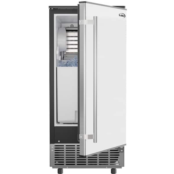 Ice Machines, Under Counter Ice Makers, Door Style: STAINLESS STEEL