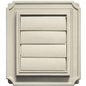 Scalloped Exhaust Siding Vent #089-Champagne