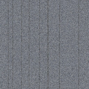 Fixed Attitude - Cobalt - Blue Commercial 24 x 24 in. Glue-Down Carpet Tile Square (96 sq. ft.)