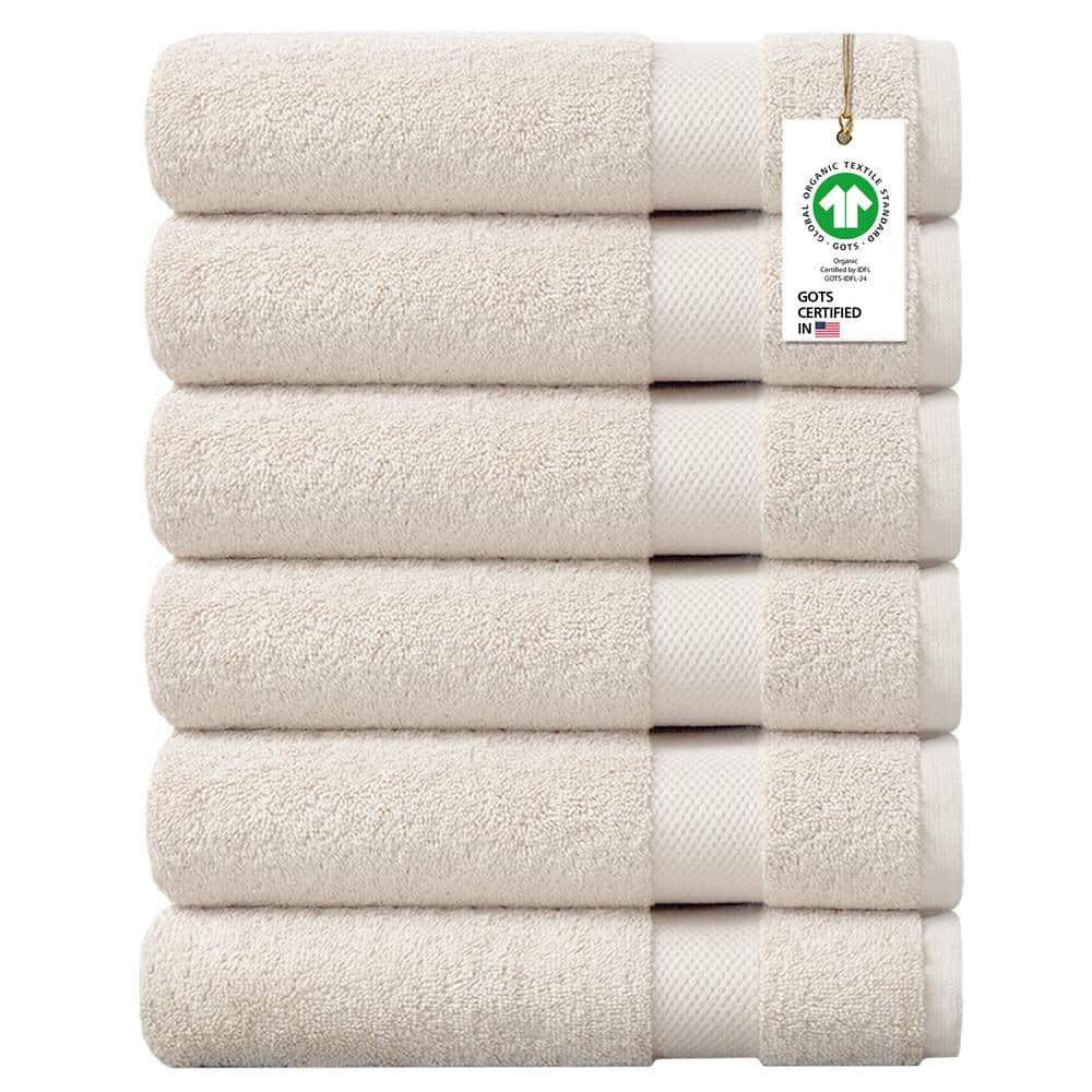 White Bath Towel Set (6 Piece) – DreamField Linen