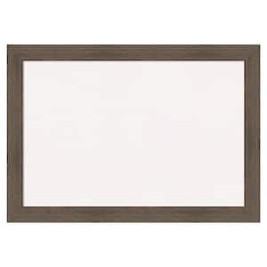 Hard Wood White Corkboard 27 in. x 19 in. Bulletin Board Memo Board