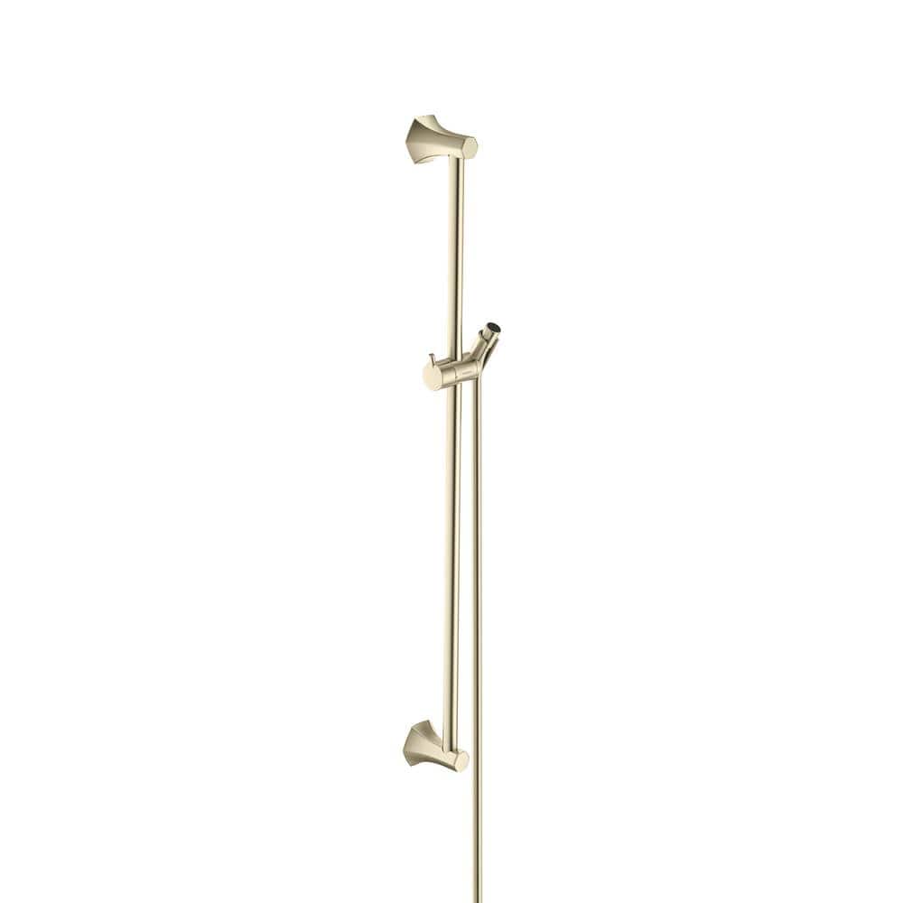 Hansgrohe Wall Bar Shower Kits in Brushed Nickel-04832820 - The Home Depot