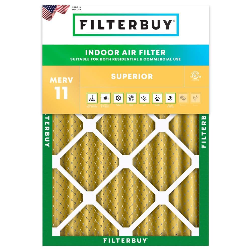 21 in. x 23 in. x 4 in. MERV 11 (FPR 7) Allergen Defense Pleated HVAC AC Furnace Air Filters Replacement (1-Pack) price history on PriceWatchPro