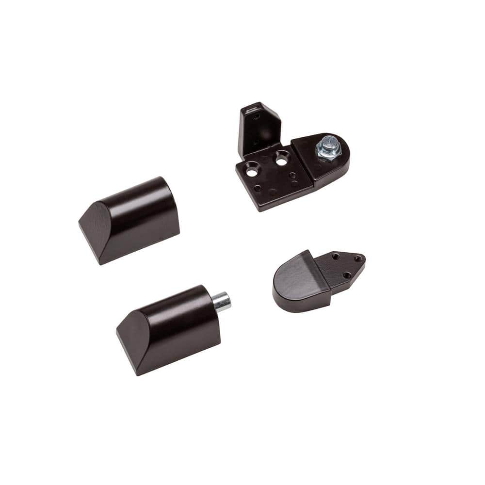 Amarlite Style 3/4 in. Duronodic Left Hand Offset Door Pivot Hinge Set for Adams Rite Type Storefront Door