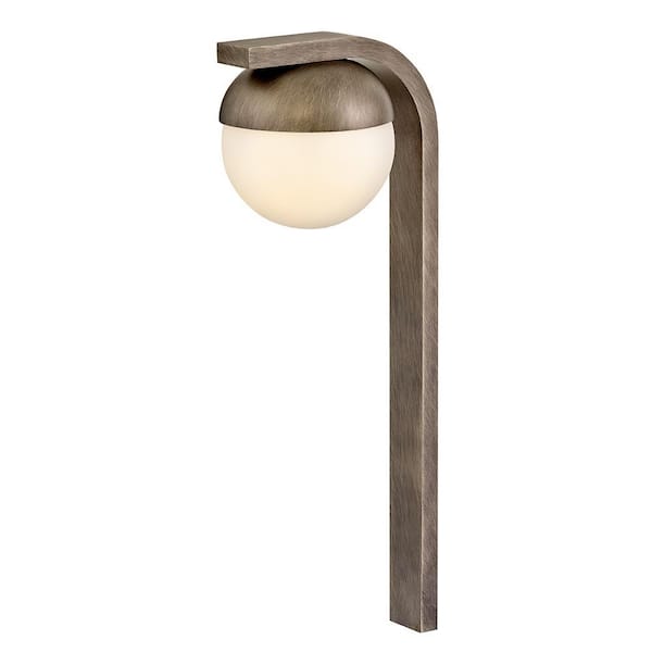 Realm Low Voltage Burnished Bronze Weather Resistant Path Light with LED Bulb