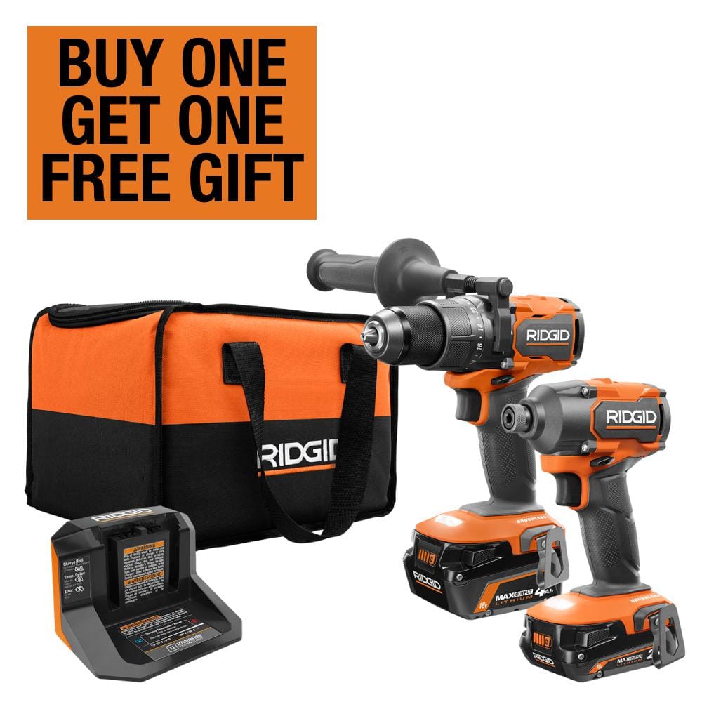 Ridgid 18 volt combo kit sale