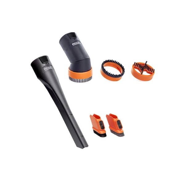 2-1/2 in. NXT Max Crevice Tool and Dusting Brush Shop Vacuum Attachments with Shoe Kits for RIDGID NXT Wet Dry Vacs