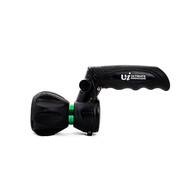Ultimate Innovations by the DePalmas Flip-It Hose Nozzle in Green/Black