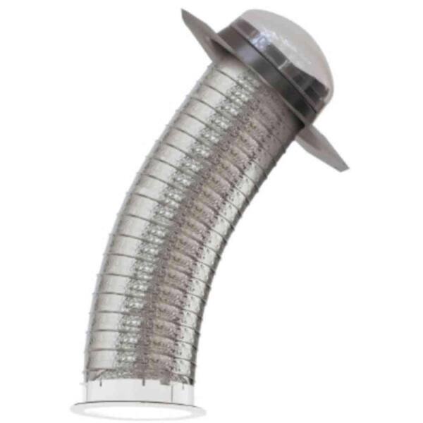 VELUX 14 in. Super Energy Efficient Sun Tunnel Tubular Skylight with Flexible Tunnel and Low Profile Flashing