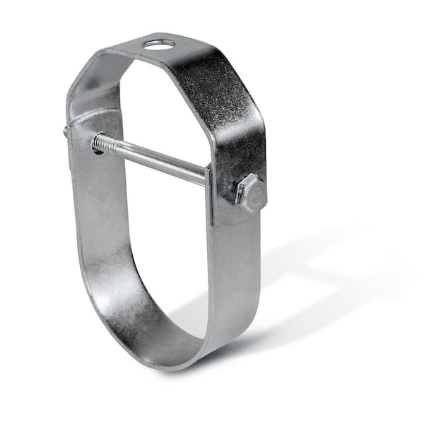 PLUMBFLEX 1-1/2 in. Clevis Hanger for Vertical Pipe Support in Standard Galvanized Steel