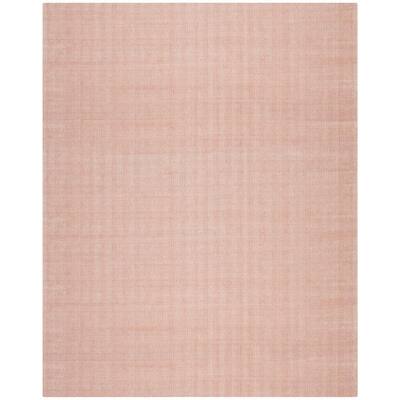 8' x 10' Pink Safavieh Montauk Collection MTK250U Handmade Flatweave Cotton Area Rug Fuchsia 