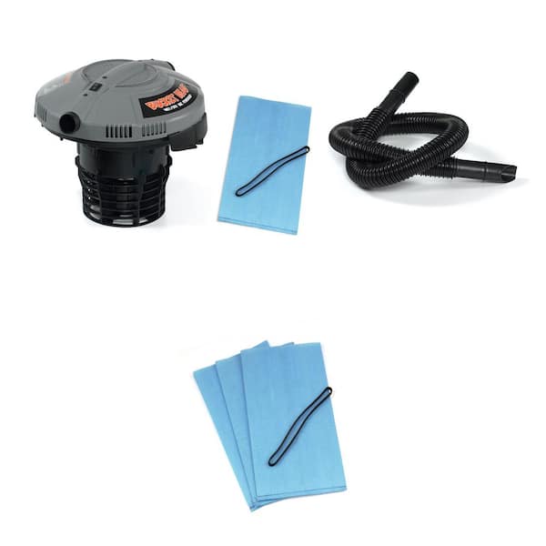 5 Gal. 1.75 Peak HP Wet Dry Vac BH0100 Powerhead Shop Vacuum with 3 Filter Bags (compatible with 5 Gal. Homer Bucket) 