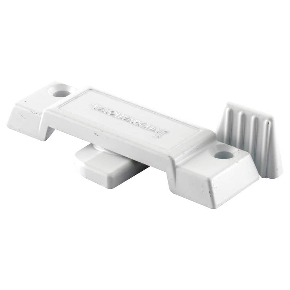 Prime-Line Sliding Window Sash Lock, Diecast, White Finish, 2-1/4