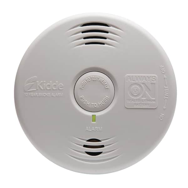 Kidde Smoke Alarm 10-Year Battery Powered with Voice (2-Pack)