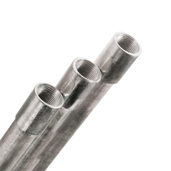 Wheatland Tube 2 in. x 10 ft. Rigid Metal Conduit 0544310000 - The Home ...