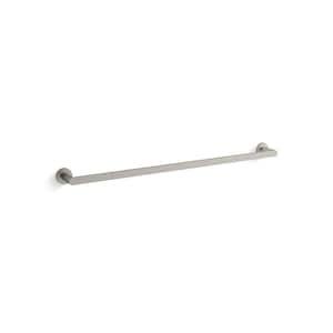 Composed 30 in. Towel Bar in Vibrant Brushed Nickel