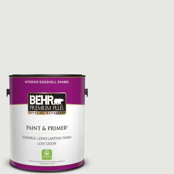 BEHR PREMIUM PLUS 1 gal. #ECC-35-2 Quartz Stone Eggshell Enamel Low Odor Interior Paint & Primer