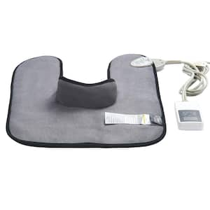 Far Infrared Heating Pad, 54 Jade & 30 Tourmaline Stones Heating Pad, 24 in. length, 17.72 in. Wide, Gray, Indoor