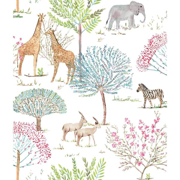 York Wallcoverings On The Savanna Spray and Stick Wallpaper (Covers 56 sq. ft.)