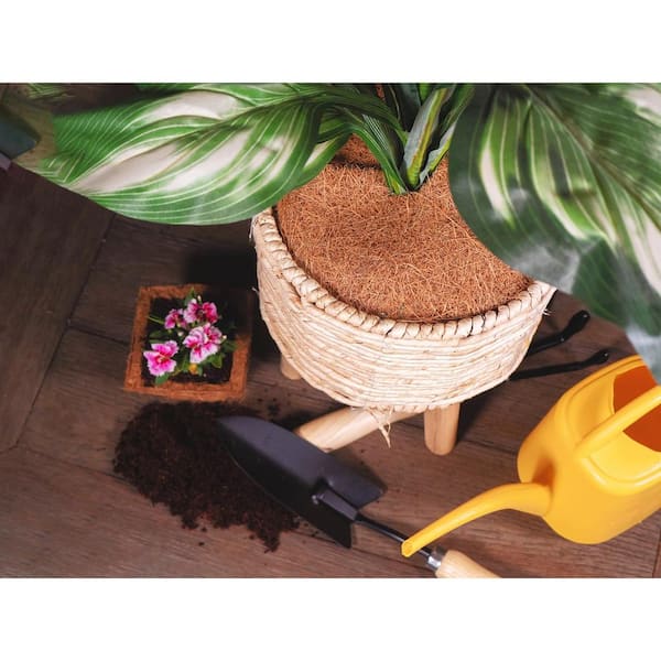 Envelor 0.3 in. x 9 in. Coconut Fibers Mulch Tree Ring Protector Mat (15-Pack) Envelor 0.3 in. x 9 in. Coconut Fibers Mulch Tree Ring Protector Mat (15-Pack)