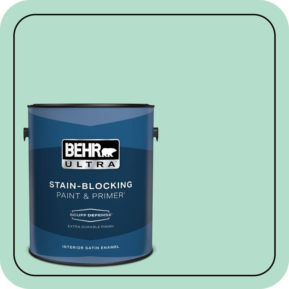 1 gal. #MQ4-18 Free Spirit Extra Durable Satin Enamel Interior Paint & Primer price history on PriceWatchPro