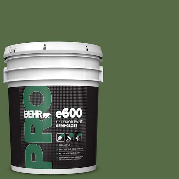 BEHR PRO 5 gal. #430D-7 Pacific Pine Semi-Gloss Exterior Paint