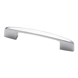 Newton 2-3/4 or 3 in. (70 or 76 mm) Center-to-Center Polished Chrome Dual Mount Drawer Pull