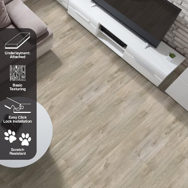 TrafficMaster Boca de Yuma 6 MIL x 7 in. W x 48 in. L Waterproof