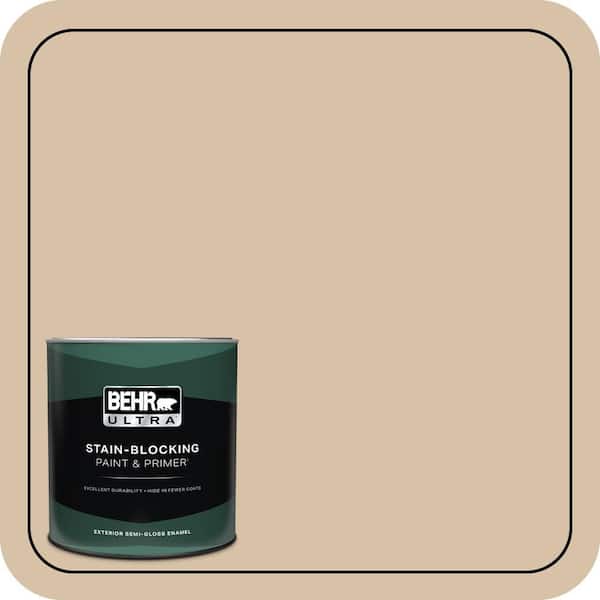 BEHR ULTRA 1 qt. Home Decorators Collection #HDC-CT-06 Country Linens Semi-Gloss Enamel Exterior Paint & Primer