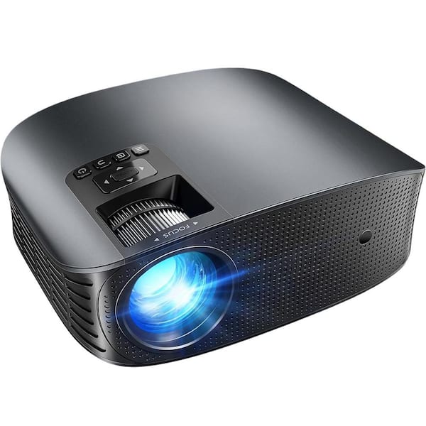 1920 x 1080 4K Mini Projector with Wifi and Bluetooth For Outdoor Movies, 5G Video Projector For HomeTheater Dolby Audio