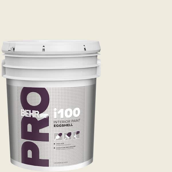 BEHR PRO 5 gal. #W-B-710 Almond Cream Eggshell Interior Paint