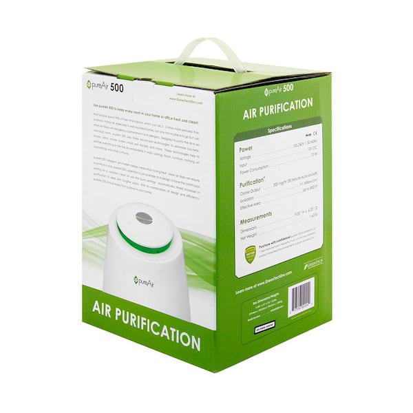 GreenTech Environmental Whole Home Purification, Cleans Air and Surfaces,  Easy Setup and Easy Use pureAir 3000 - The Home Depot