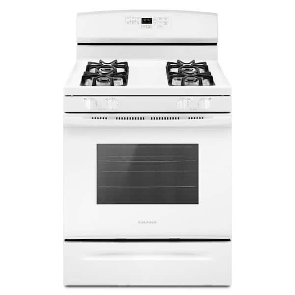 null 5.0 cu. ft. Gas Range in White